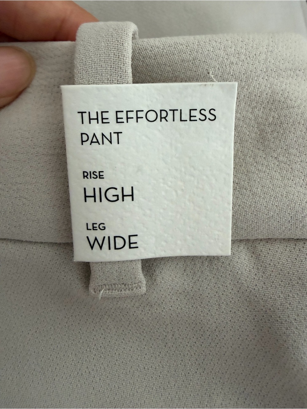 Wilfred The Effortless Pant - Light Beige - Picture 7 of 7